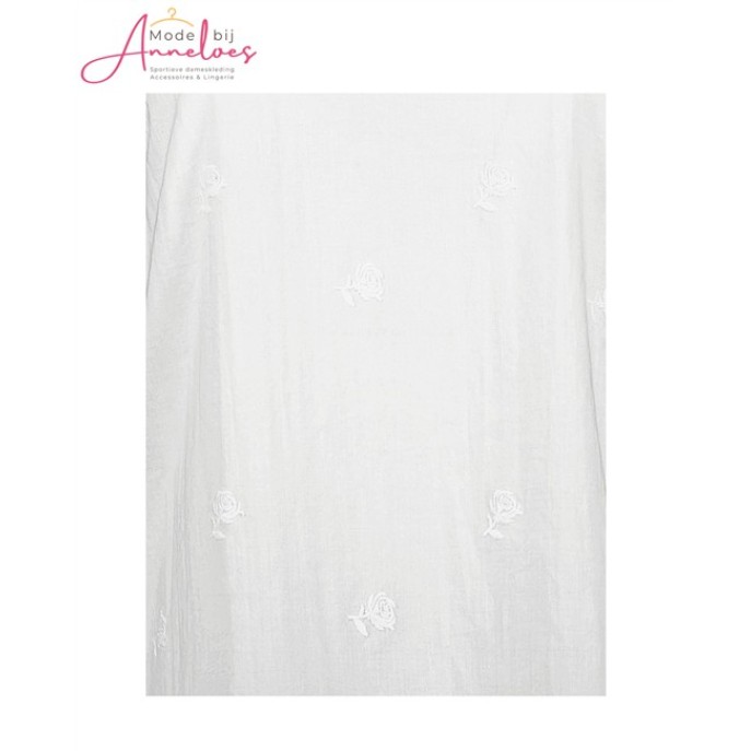 Blue Seven top roos opdruk wit 180295